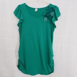 Green BLESS MATERNITY Shirt